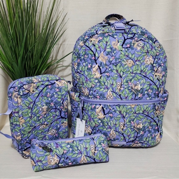 Purple Vera Bradley Backpack ONLY Left Vera Bradley School